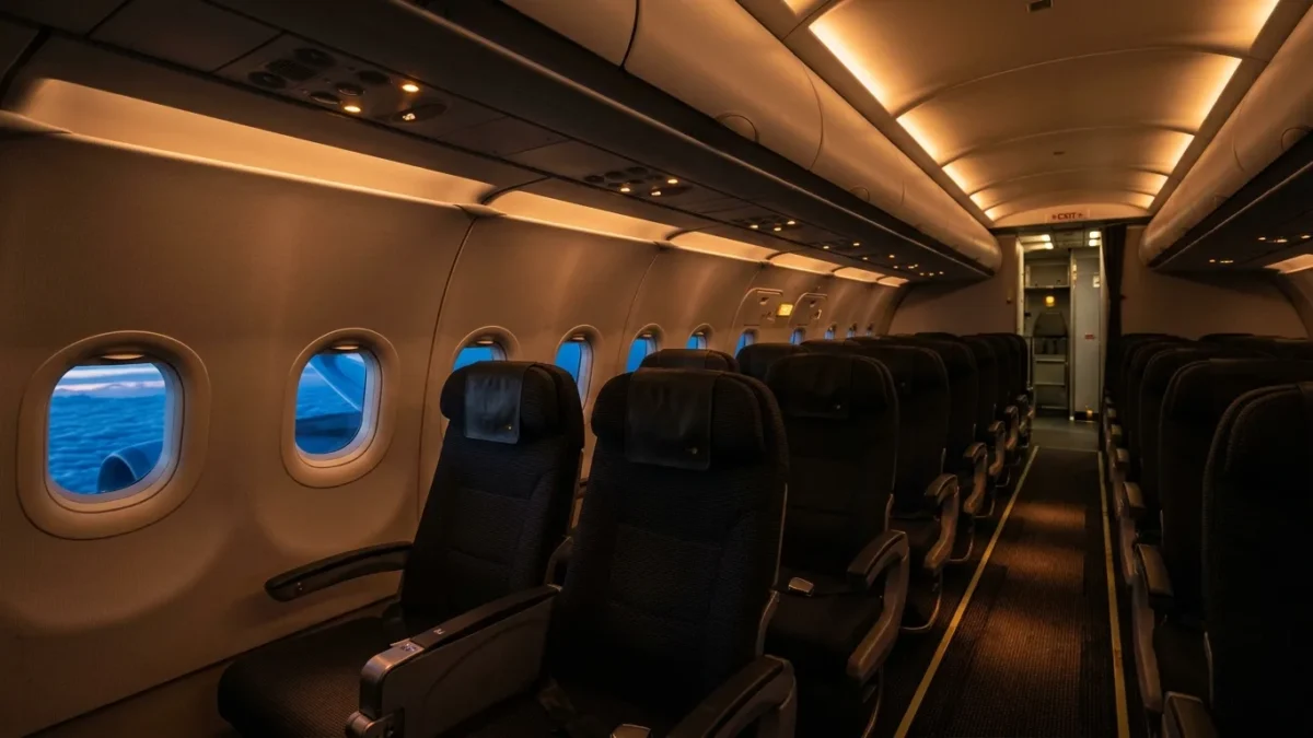 The Real Reason Airlines Dim the Lights for Takeoff