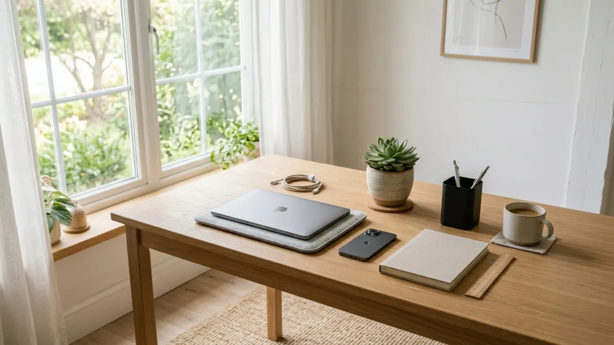 A Calm Desk in Five Steps: My Minimal Setup