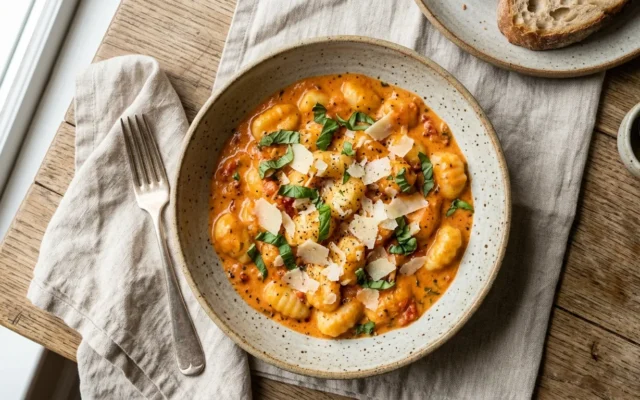 30-Minute Creamy Tomato Gnocchi